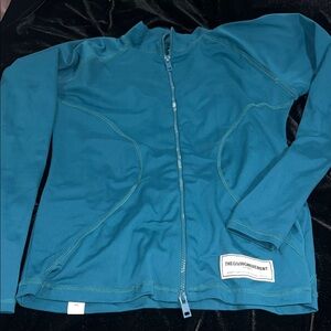 The Giving Movement | Teal Full-Zip Jacket